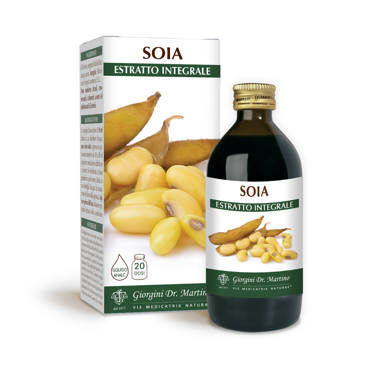 Dr Giorgini Soijatäysuute Alkoholiton neste 200ml