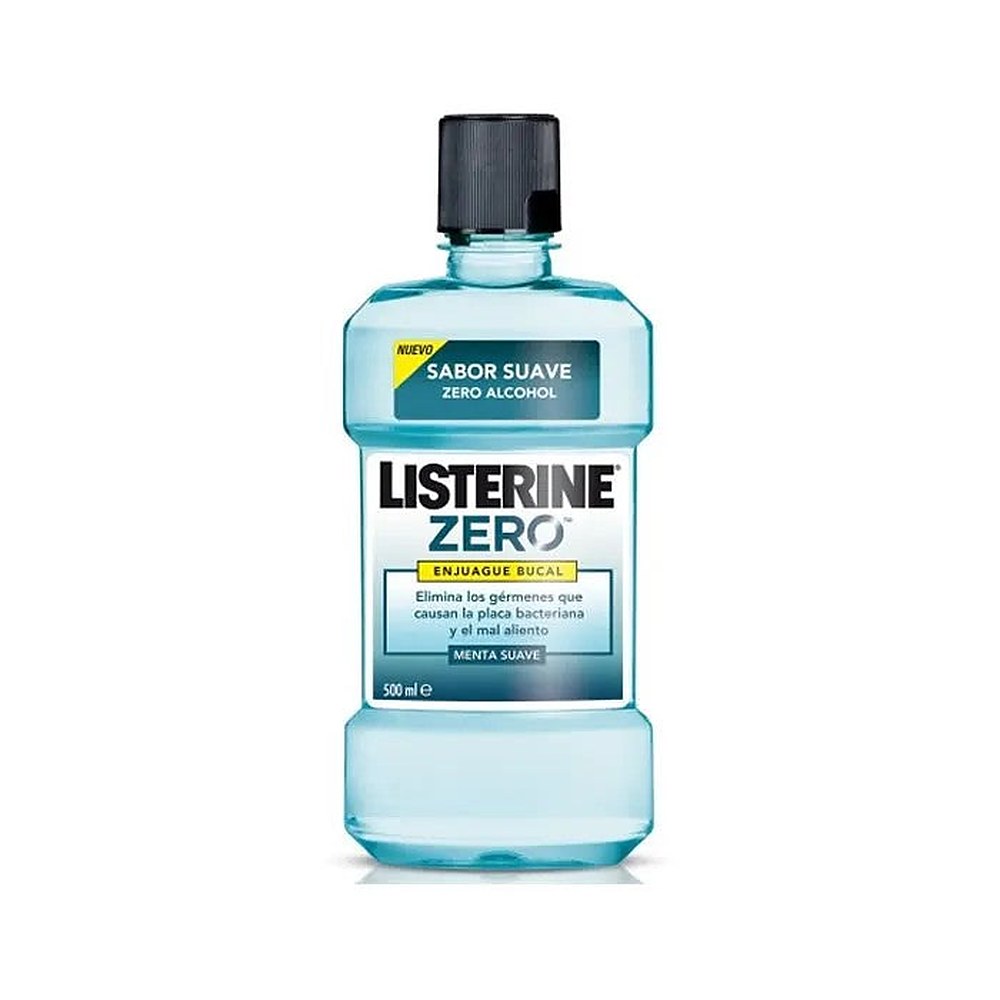 Listerine Zero Alcohol -suuvesi Pehmeä minttu 500ml