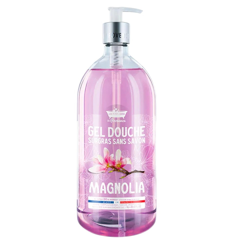 Les Petits Bainins de Provcece Geel -suihku Magnolia 1 litraa