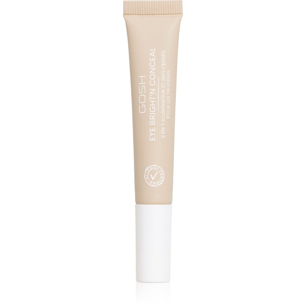 Gosh Bright'N Illuminating Concealer tummia ympyröitä vastaan Väriä säätelevä iho 12 ml