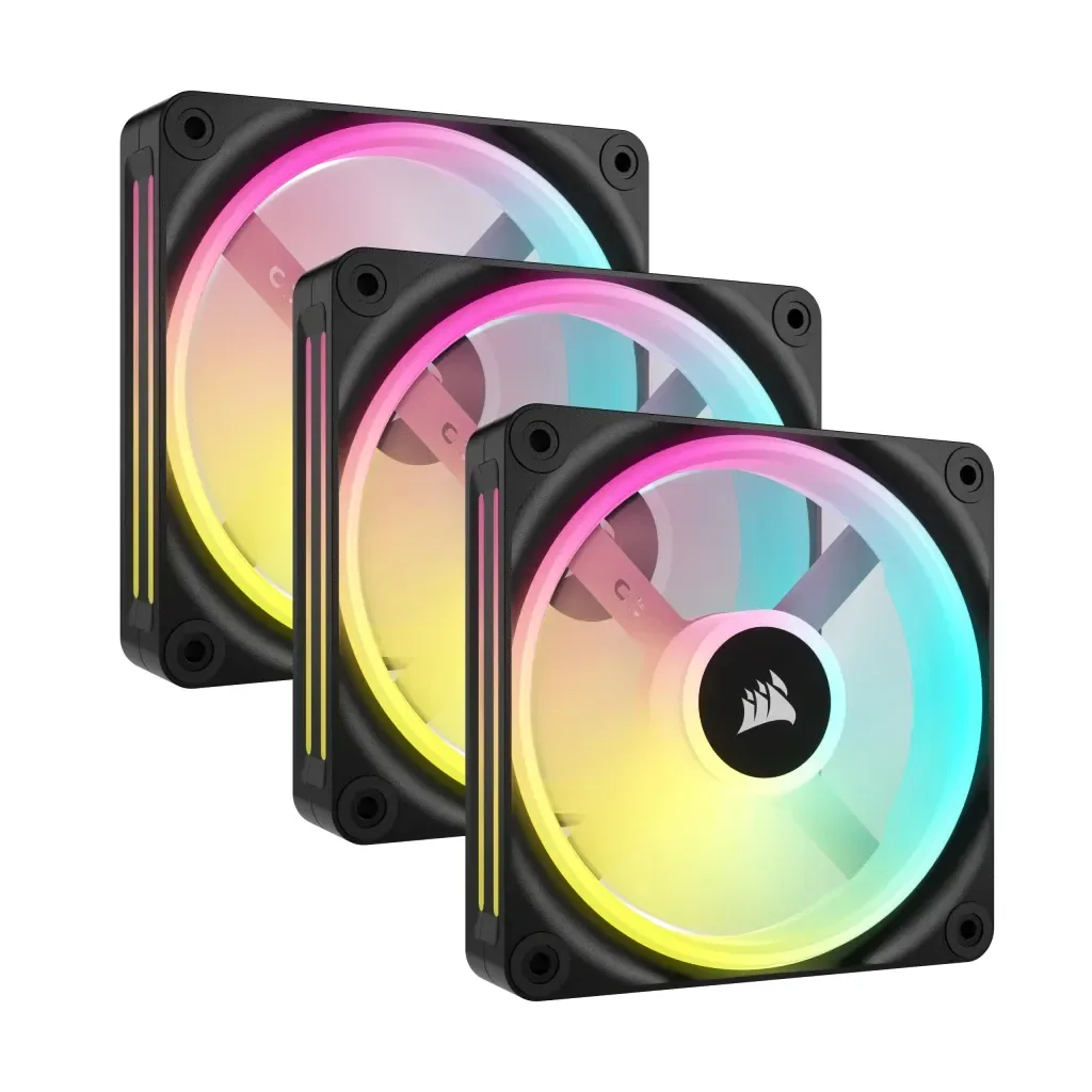 Corsair iCUE LINK QX120 RGB Starter Kit - Black