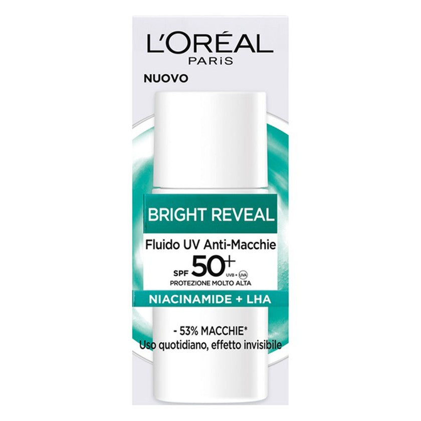L'oreal anti-stain UV-neste spf 50+ [niasiiniamidi + lha]