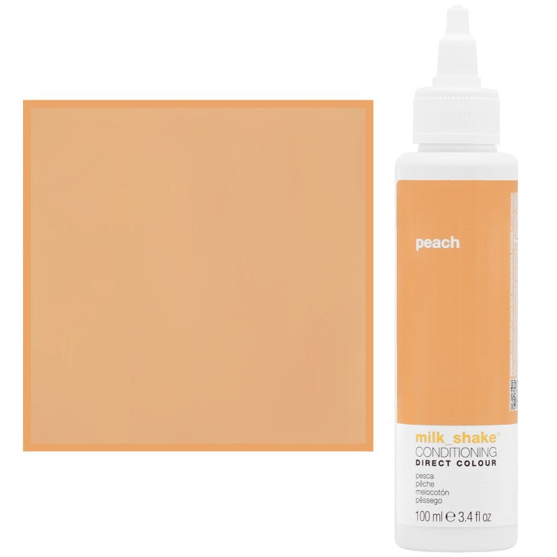 Milk Shake Direct Color sävytetty balsami intensiiviseen kosteutukseen 100 ml persikkaa