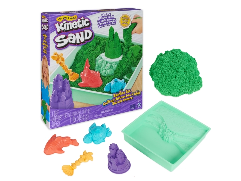 Kinetic Sand Hiekkalaatikkosetti - Green