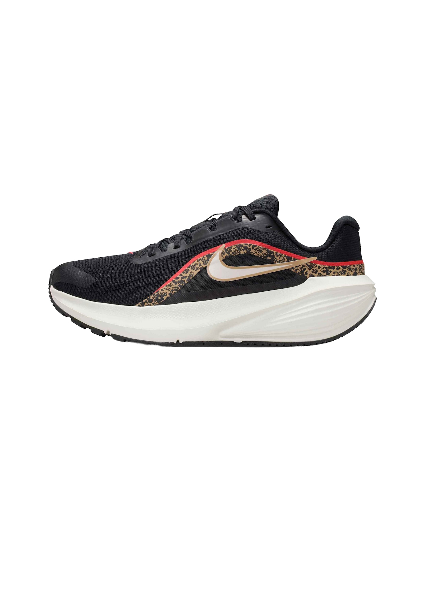 NIKE Juoksukengät 'Downshifter 14'  khaki / punainen / musta / valkoinen