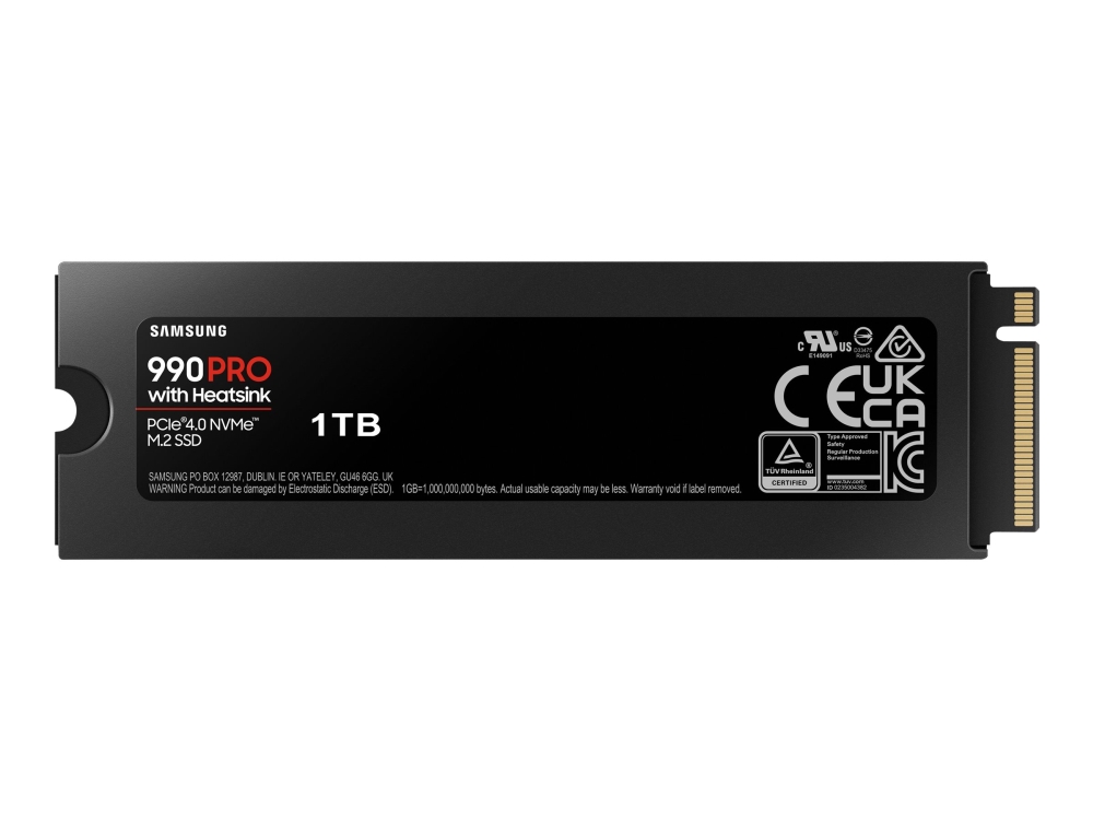 Samsung 990 PRO Heatsink 1 Tt M.2 PCIe 4.0 NVMe -SSD-levy