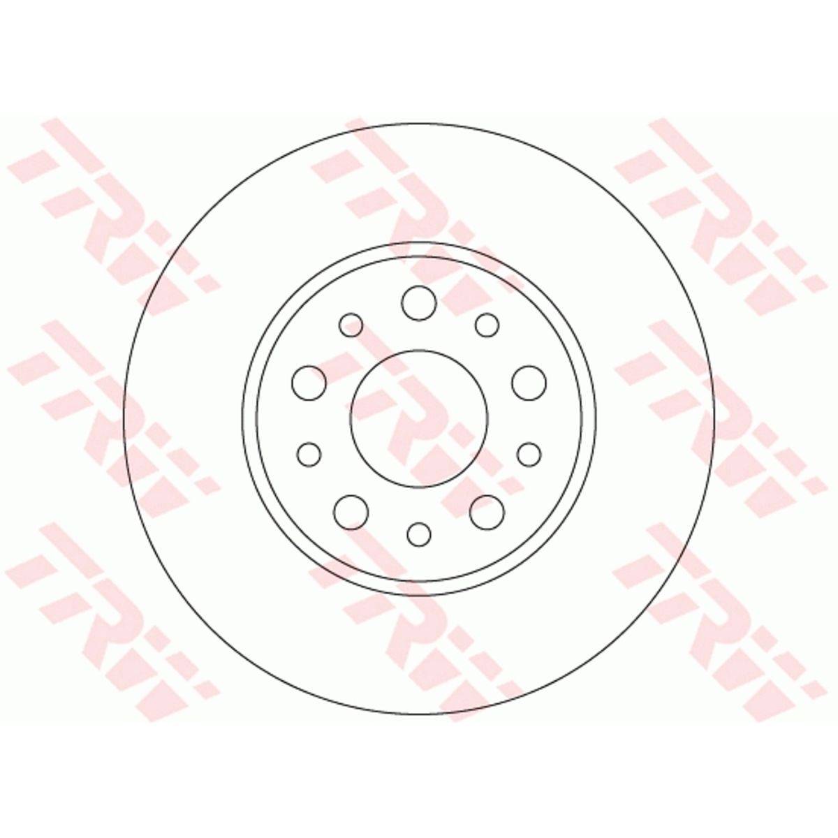 Jarrulevy TRW DF6228
