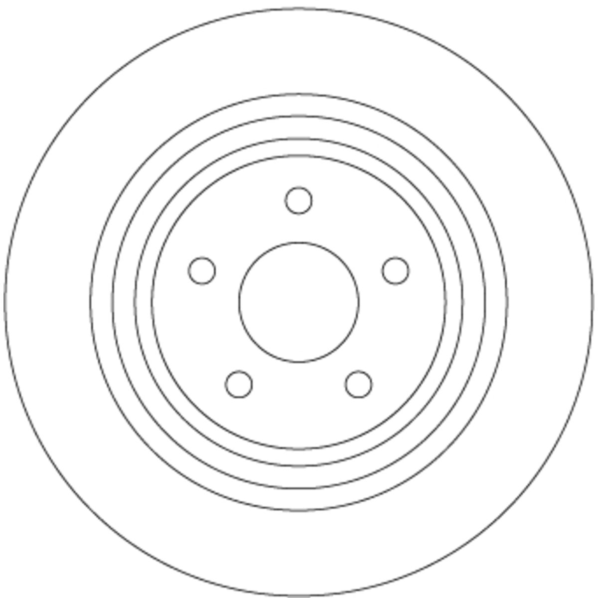 Jarrulevy TRW DF6976