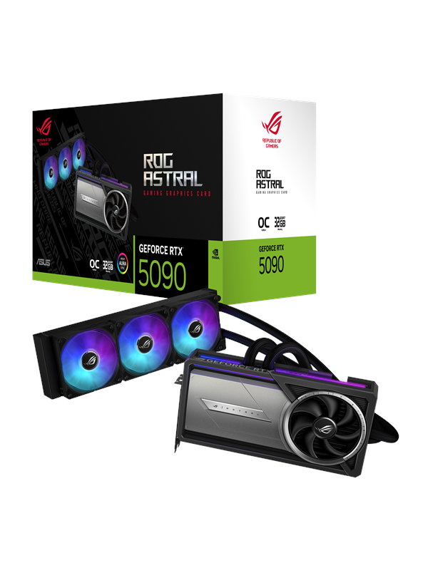 ASUS GeForce RTX 5090 ROG Astral LC OC - 32GB GDDR7 RAM - Näytönohjaimet