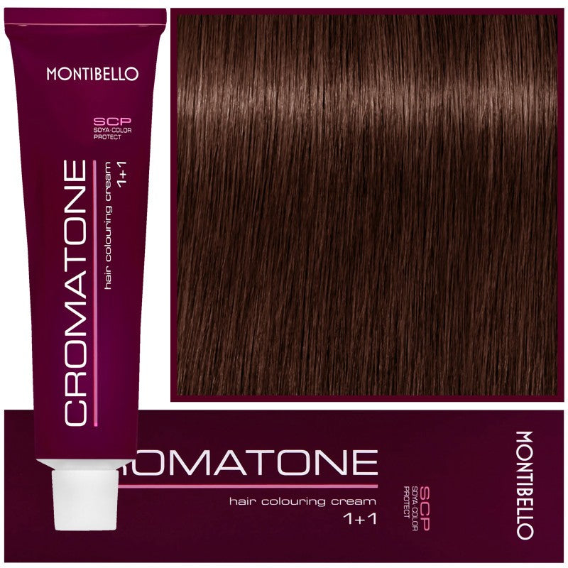 Montibello Cromatone hiusväri 60ml 6,60 | Tumma luonnollinen vaaleanruskea