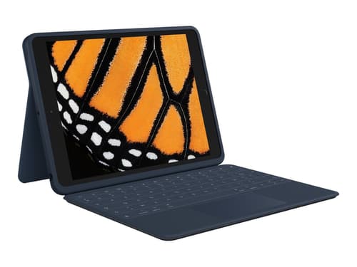 Logitech Rugged Combo 3 Touch For Education Ipad 10.2" 7th Gen, Ipad 10.2" 8th Gen, Ipad 10.2" 9th Gen Pohjoismainen Sininen