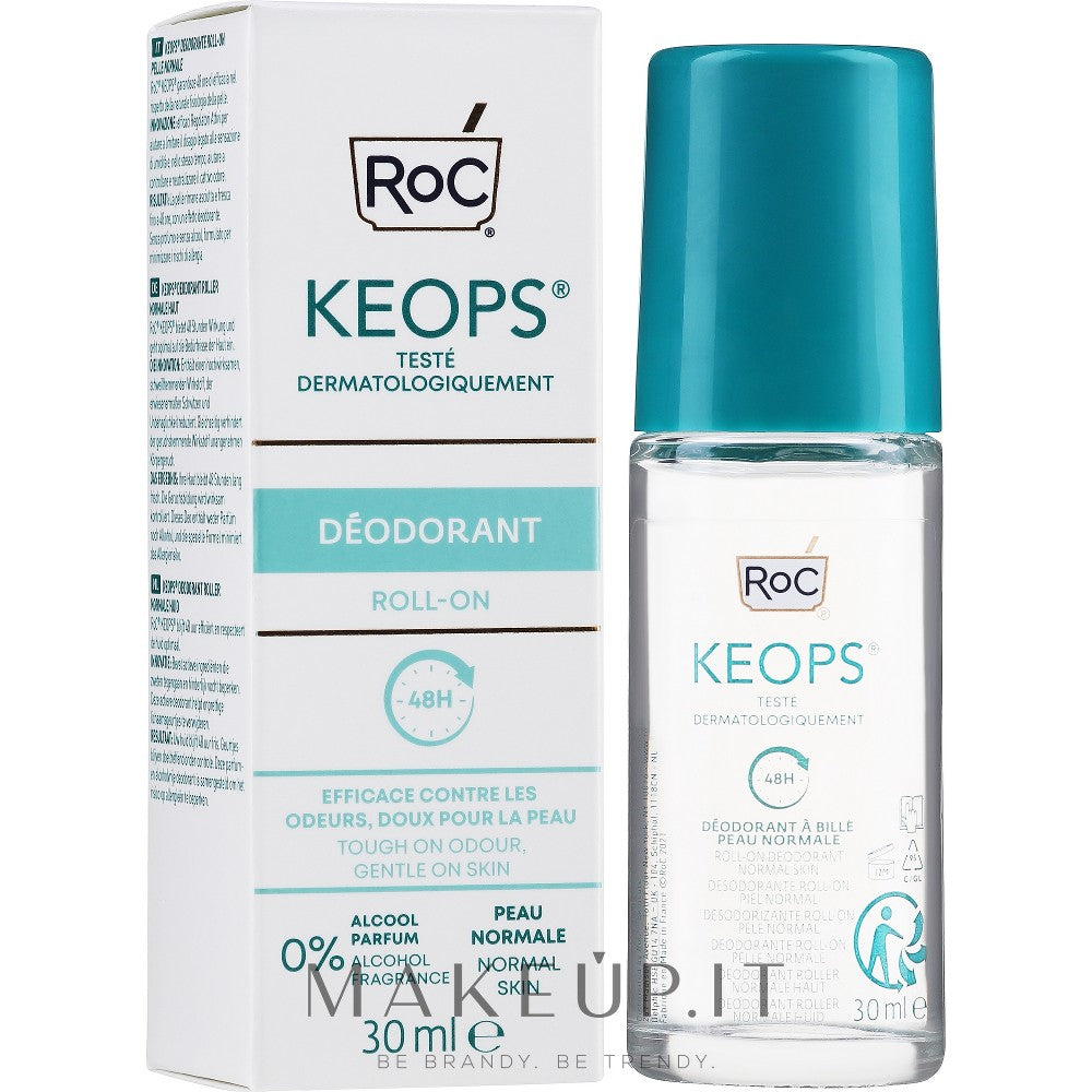 Roc Keops Deodorant Roll on Heavy Sweating 30ml