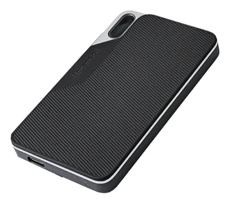 Intenso External SSD TX100 - 2TB - Ulkoinen SSD - USB 3.2 Gen 1x1 - Musta