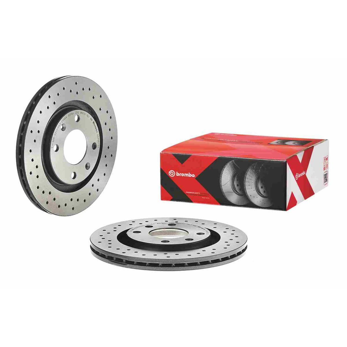 Jarrulevy BREMBO 09.4987.2X
