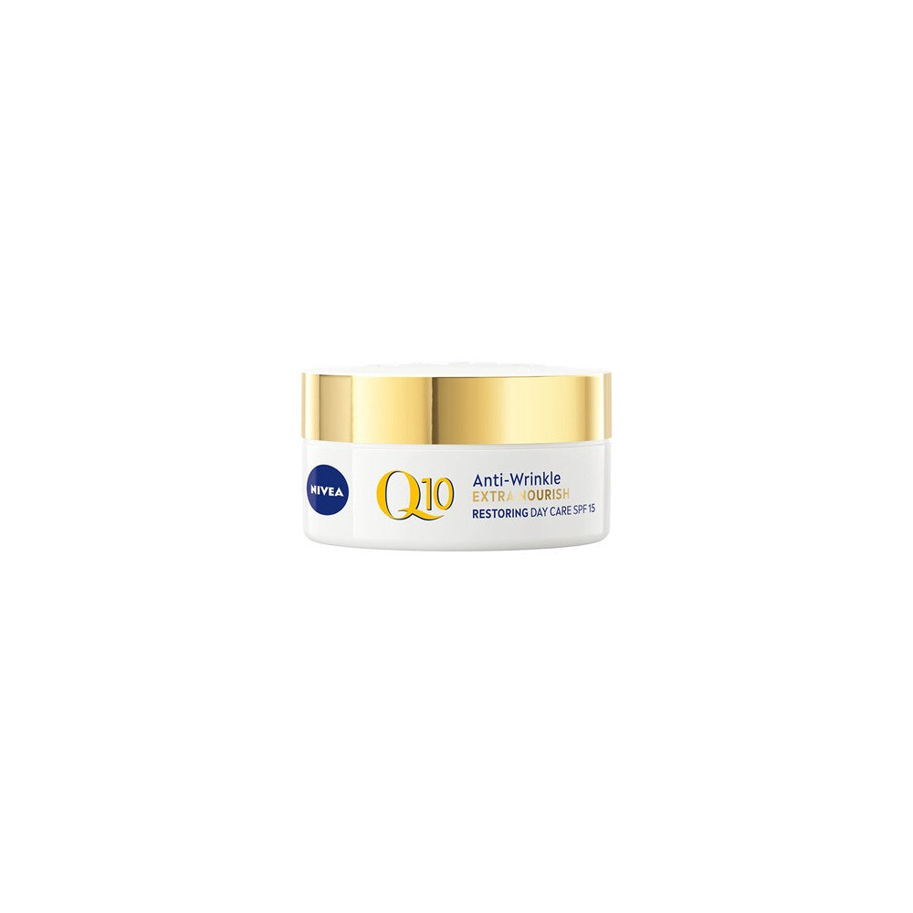 Nivea Q10 Power Anti-Wrinkle + Extra Nourishing SPF15 - Päivävoide - 50 ml