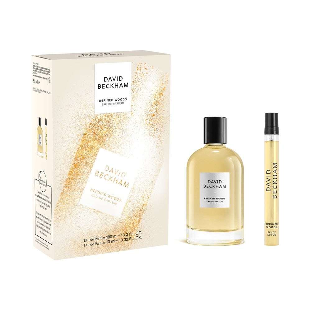 David Beckham Refined Woods lahjapakkaus parfum miehille 100ml + 10ml