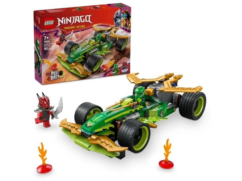 LEGO Ninjago 71828 Lloyd's pull-back kilpa-auto