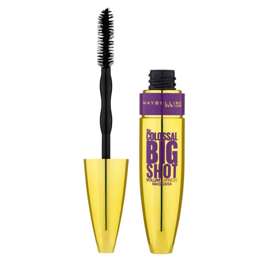 Maybelline, The Colossal Big Shot, Volumizing-ripsiväri, musta, 9,5 ml