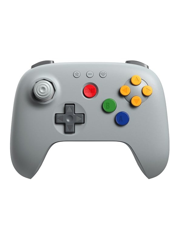 8BitDo 64 Bluetooth Belaidis Pultelis | Pilkas