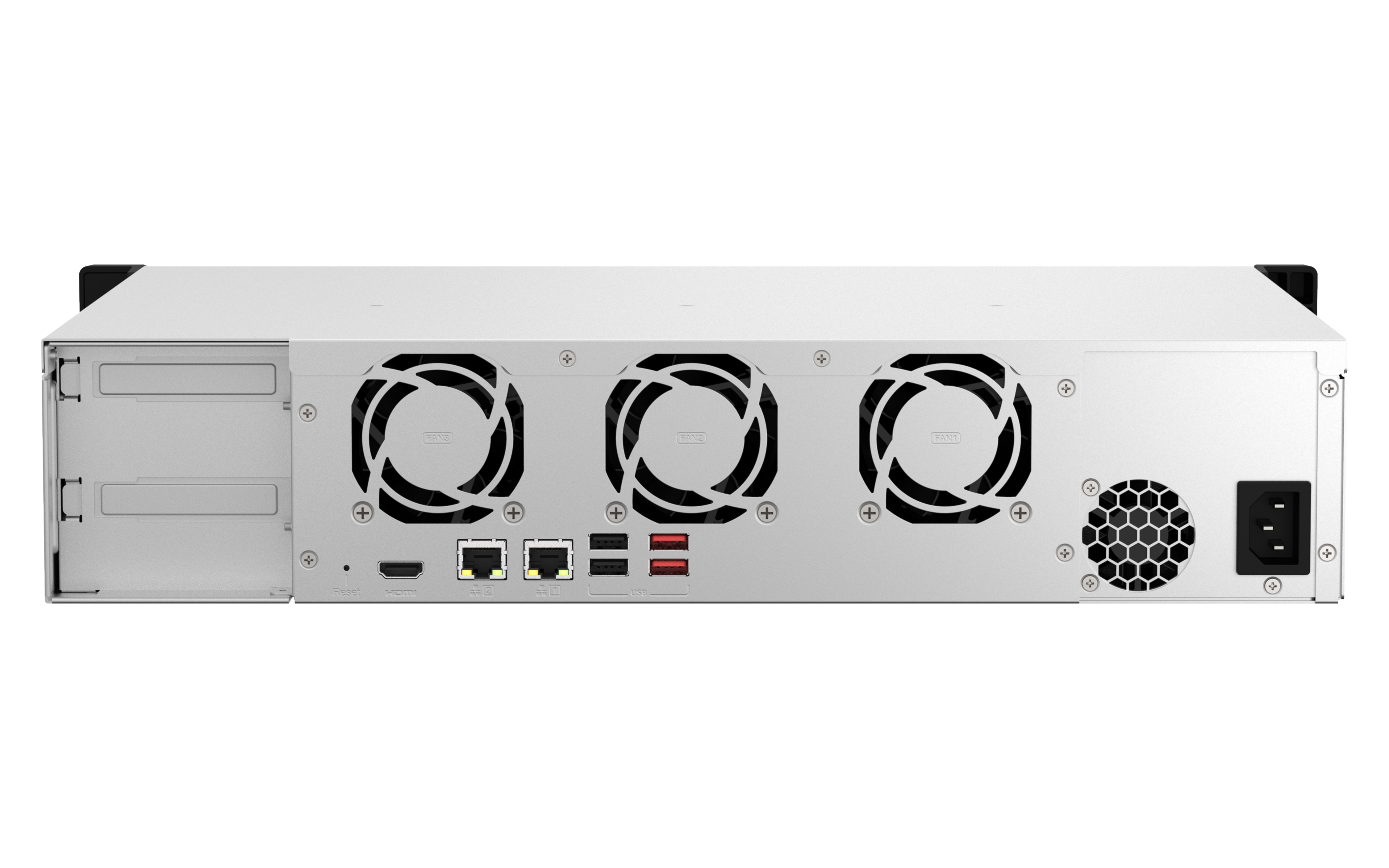 QNAP TS-864eU-8G - Räkkiasennettava NAS-palvelin, Musta