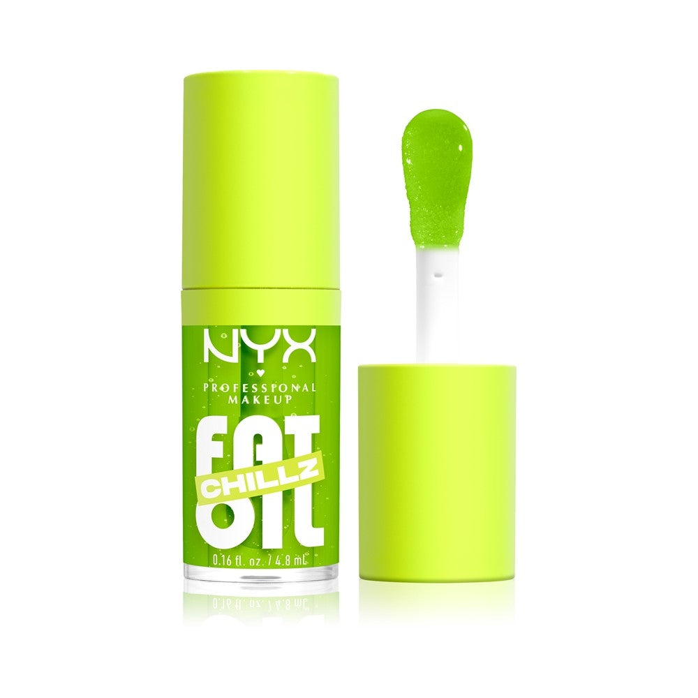 NYX Ammattimainen meikkirasva Oil Chillz huuliöljy virkistävällä värillä 4,8 ml vihreä