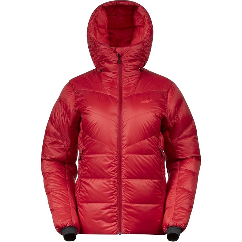 Bergans Rabot Allround DownJacket Women Red - S