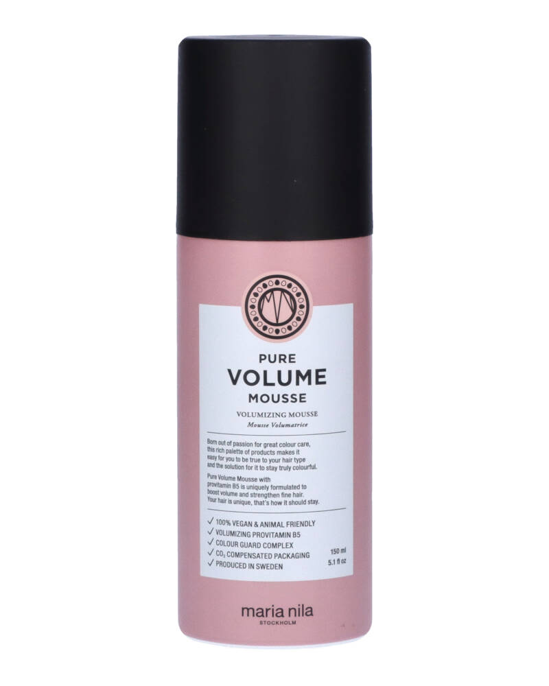 Maria Nila Volume Set Shampoo 350 ml, Mousse 150 ml & Travel Bottle