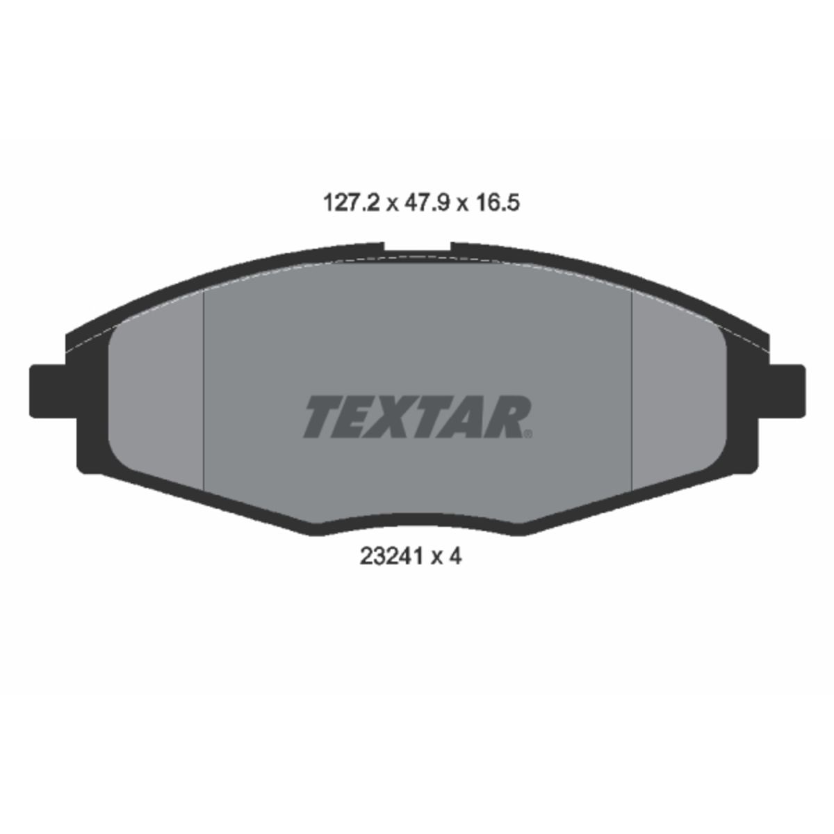 Jarrupalat, levyjarru TEXTAR 2324102