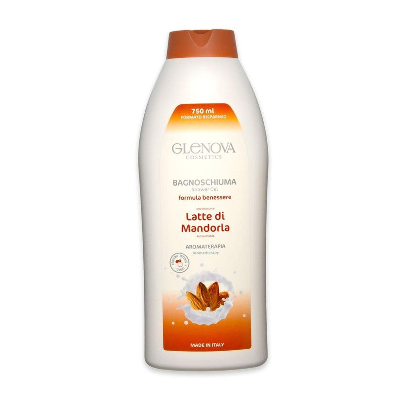 Glenova suihkugeeli 750 ml mantelimaitoa