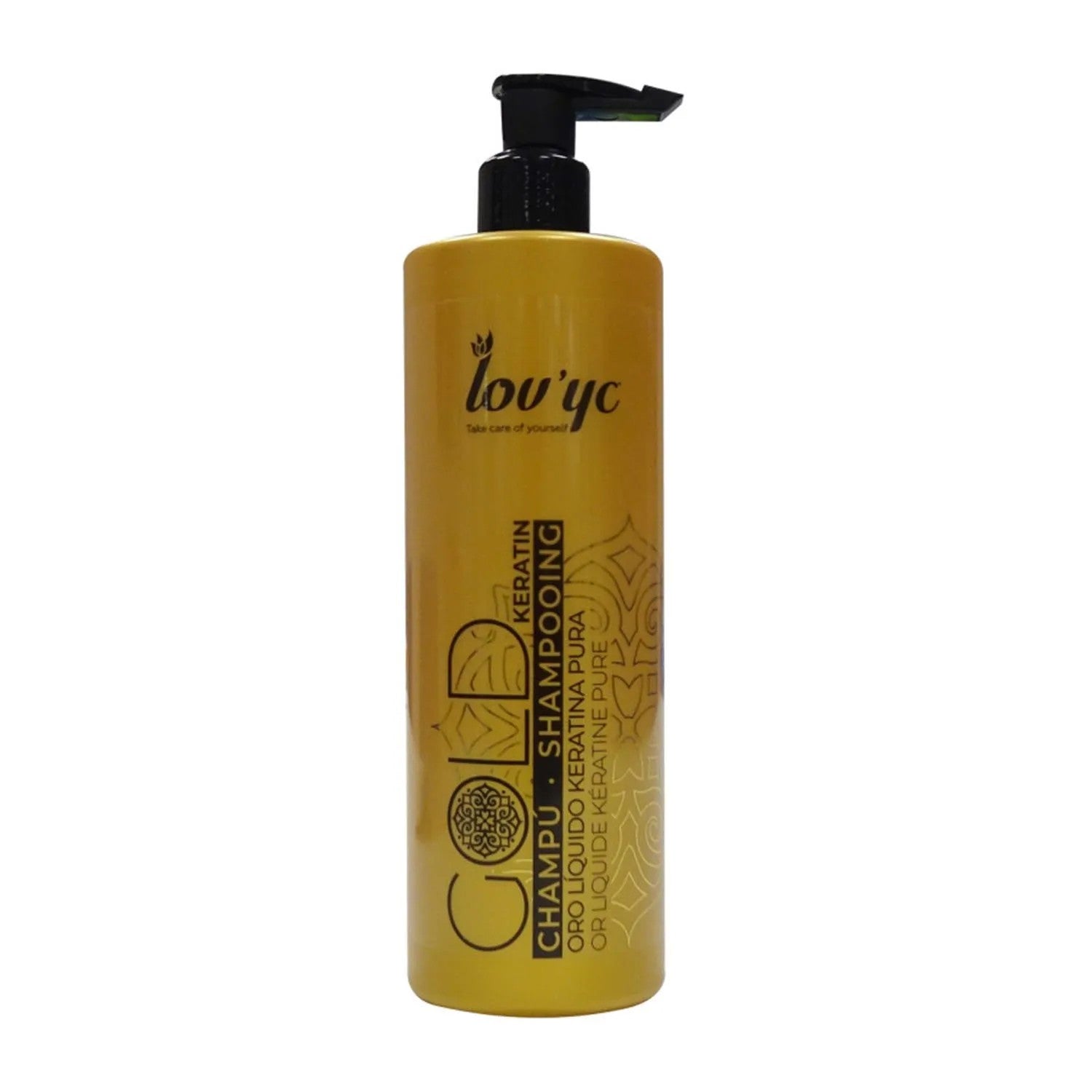 Elie Saab Lovyc Keratin Gold shampoo kuiville hiuksille 500ml