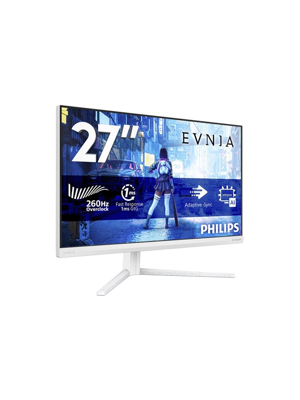 Philips Evnia 27M2C5501/00 27" Quad HD, Fast VA, HDR, 180Hz -kaareva pelinäyttö