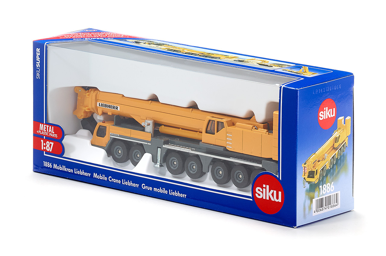 SIKU Siku 1:87 liikkuva nosturi Liebherr