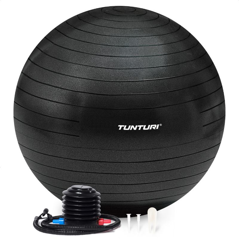 Tunturi Anti Burst Jumppapallo 55-90cm (musta) - 55cm