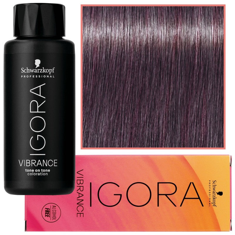 Schwarzkopf Professional Igora Vibrance – Puolipysyvä ammoniakiton hiusväri 60ml 8-19 | Vaalea tuhkanvioletti blondi