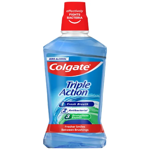 Colgate Triple Action Alkoholiton Suuvesi - 500 ml