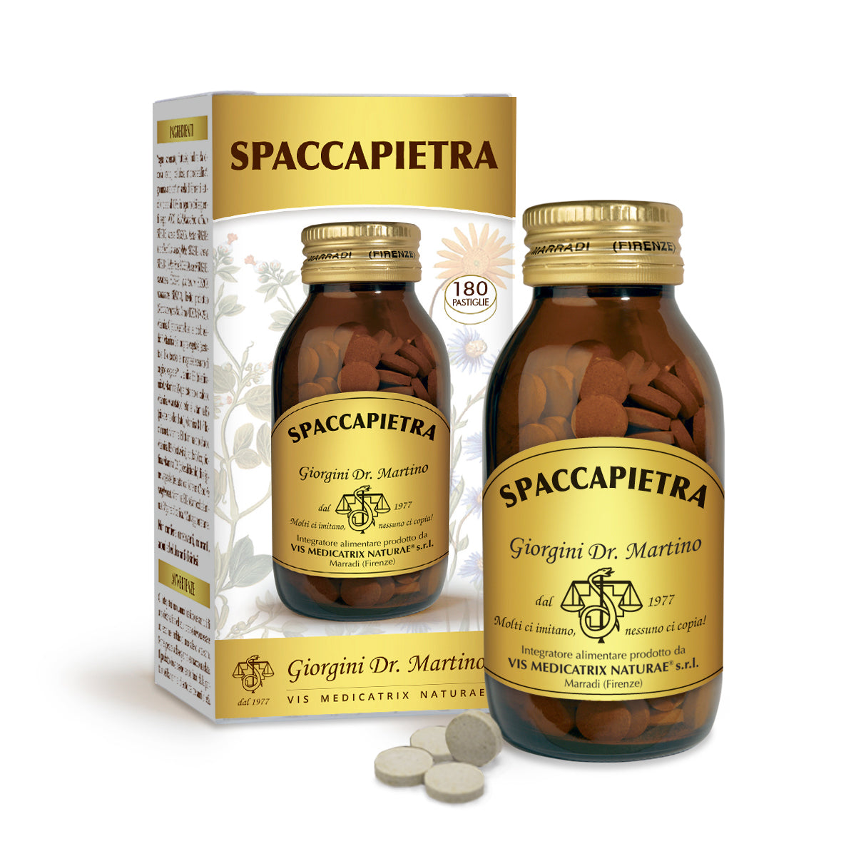 Dr Giorgini Spaccapietra 90 g Pastiglie 500 Mg — Integratore