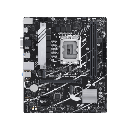 ASUS PRIME B760M-K (V2) Emolevy - Intel B760 - Intel LGA1700 - DDR5 RAM - Micro-ATX