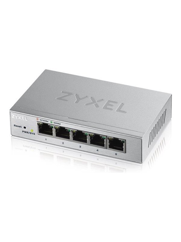 Zyxel Gs1200-5v3 Hallittu L2 Gigabit Ethernet (10/100/1000) Työpöytä Harmaa