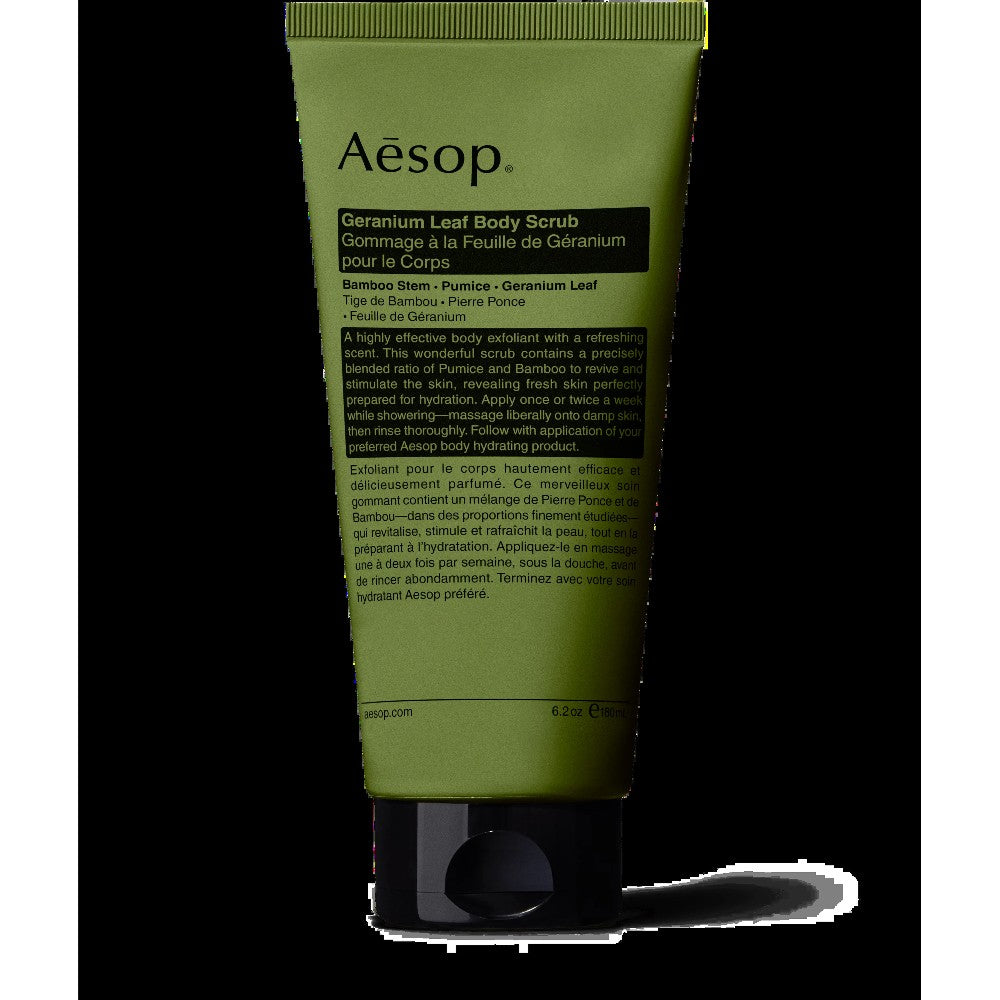 Aesop Geranium Leaf -vartalokuorinta 170 gr