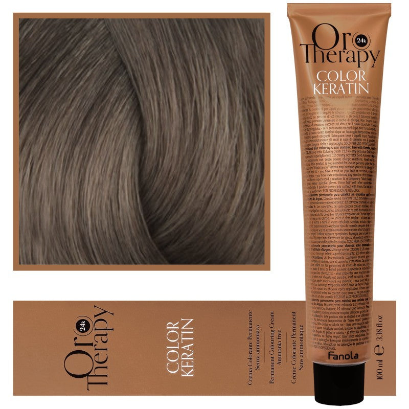 Fanola Oro Therapy Color Keratin ammoniakiton väri 7.13