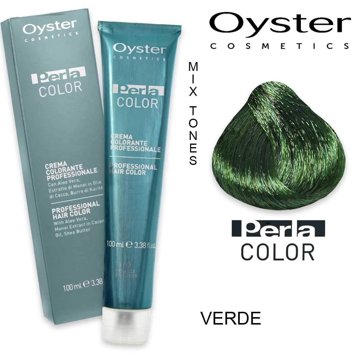 Oyster Perlacolor Hiusväri 100 ml Mixtone Vihreä