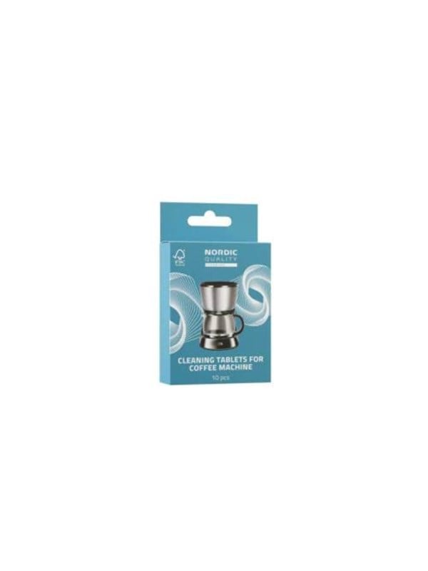 Nordic Quality Cleaning tablets for coffee machine, 10pcs