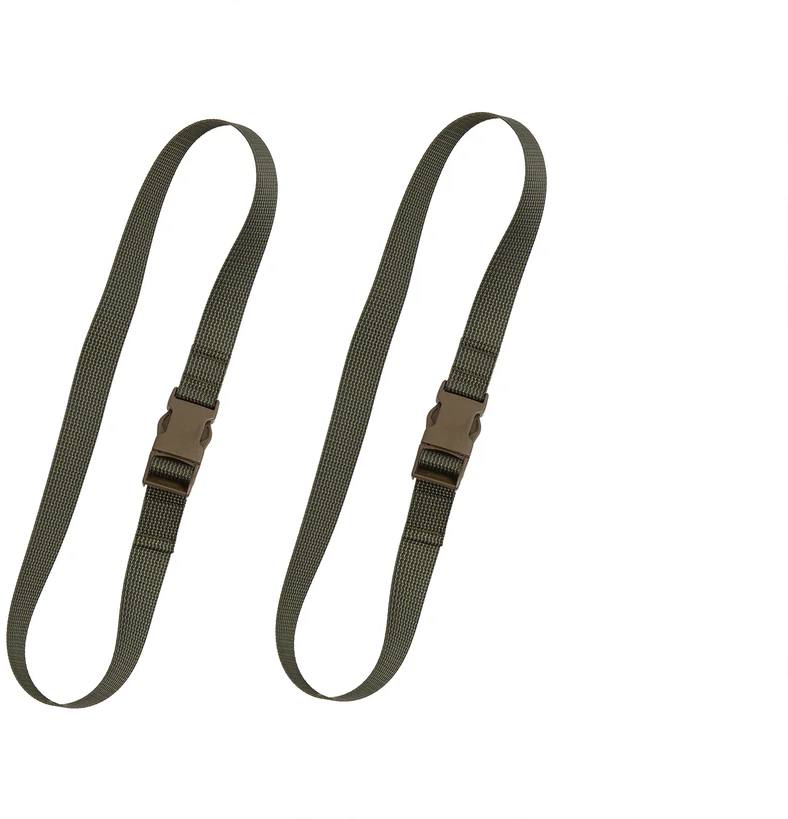 Savotta Pack straps, SR buckle, 2 pcs, 80 cm, green repun hihnat kpl cm vihreä