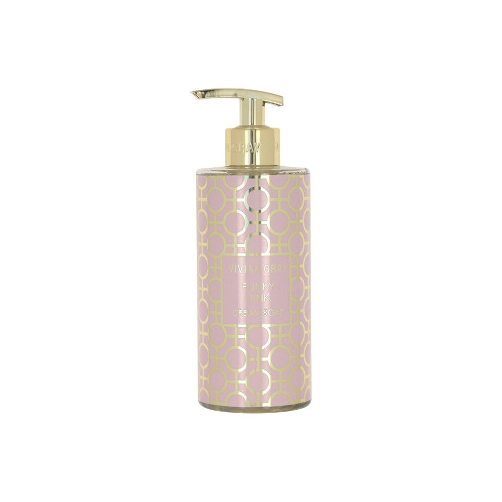 Vivian Gray Funky Pink Vanilja ja patsuli nestemäinen käsisaippua tuoksulla 400ml