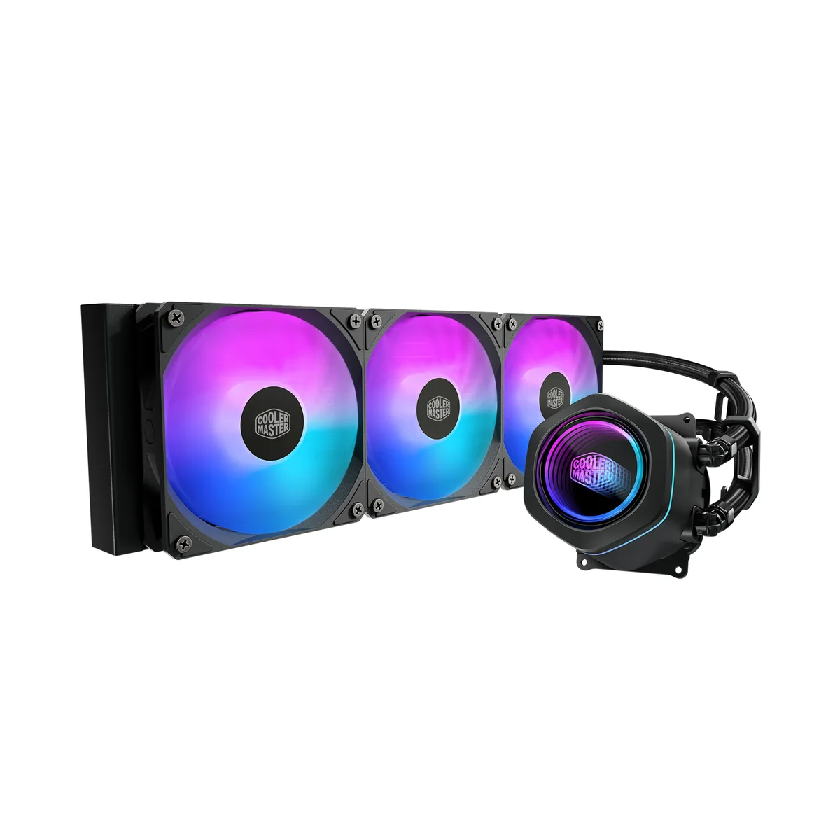 Cooler Master MasterLiquid Core Nex 360mm ARGB -nestejäähdytin, valkoinen