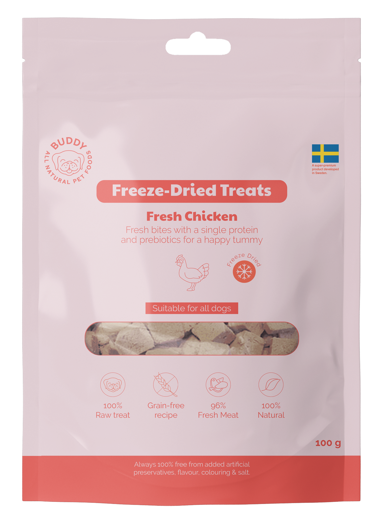 Buddy Freeze-dried kana 100 g