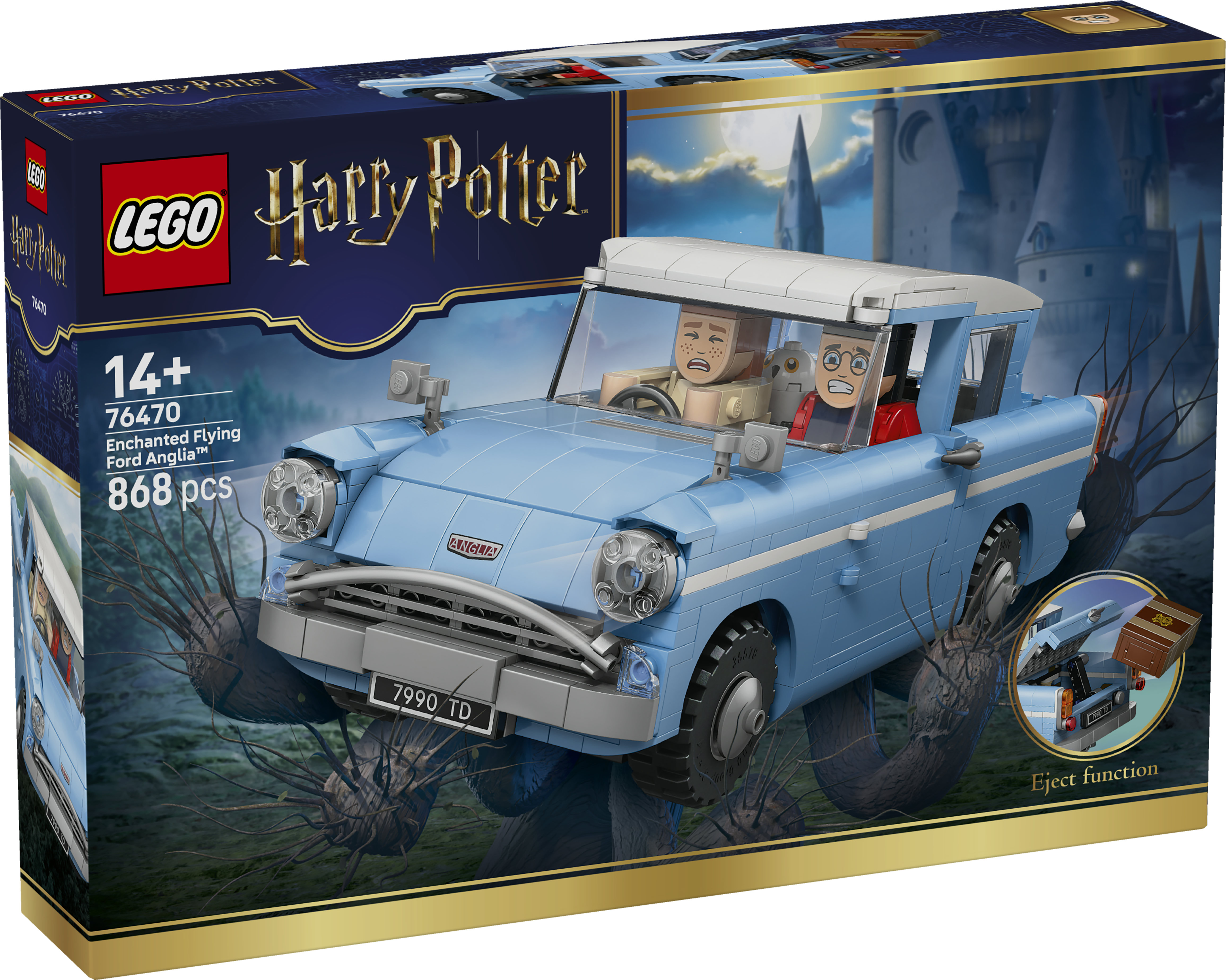LEGO Harry Potter 76470 Lumottu lentävä Ford AngliaTM