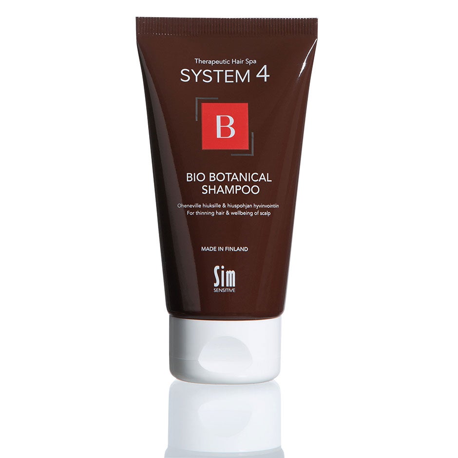 SIM System4 - Bio Botanical Shampoo B - Oheneville hiuksille - 75 ml
