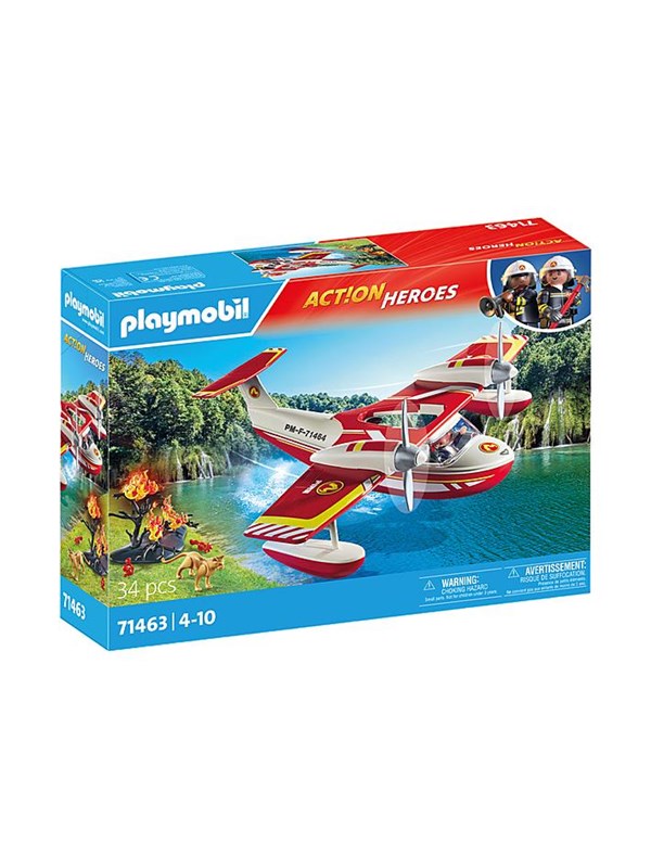 Playmobil Action Heroes Palontorjunta-vesitaso-lentokone Leikkisetti