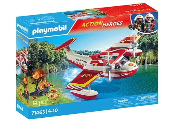 Playmobil Action Heroes Palontorjunta-vesitaso-lentokone Leikkisetti